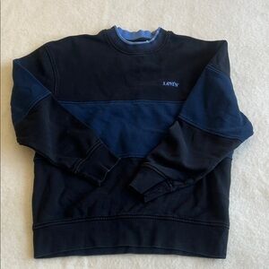 Levi's Men's small Navy and Black Crewneck Sweater